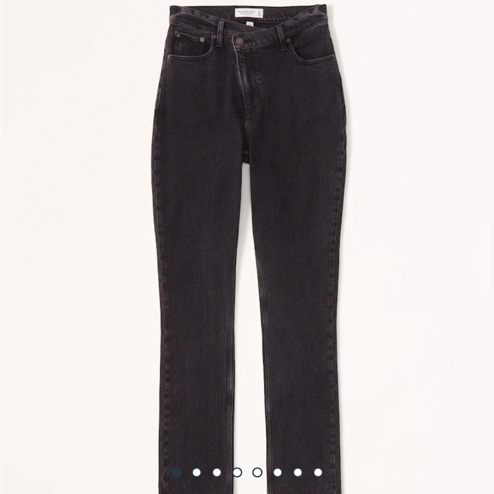 Abercrombie curve love ultra high rise 90s slim straight